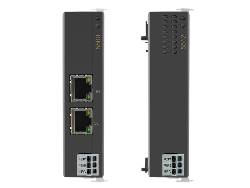 R1-EC5500D0 Базовая станция для модулей ввода-вывода EtherCat, пит. 24 VDC, 2xRJ45