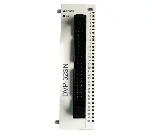 DVP32SN11TN 32 Point, 32DO (транзисторный, n-p-n), 24V DC Power, SLIM